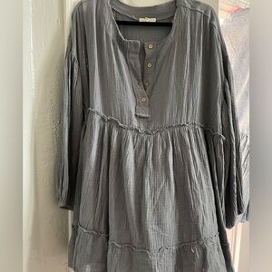 Periwinkle blue soft dress